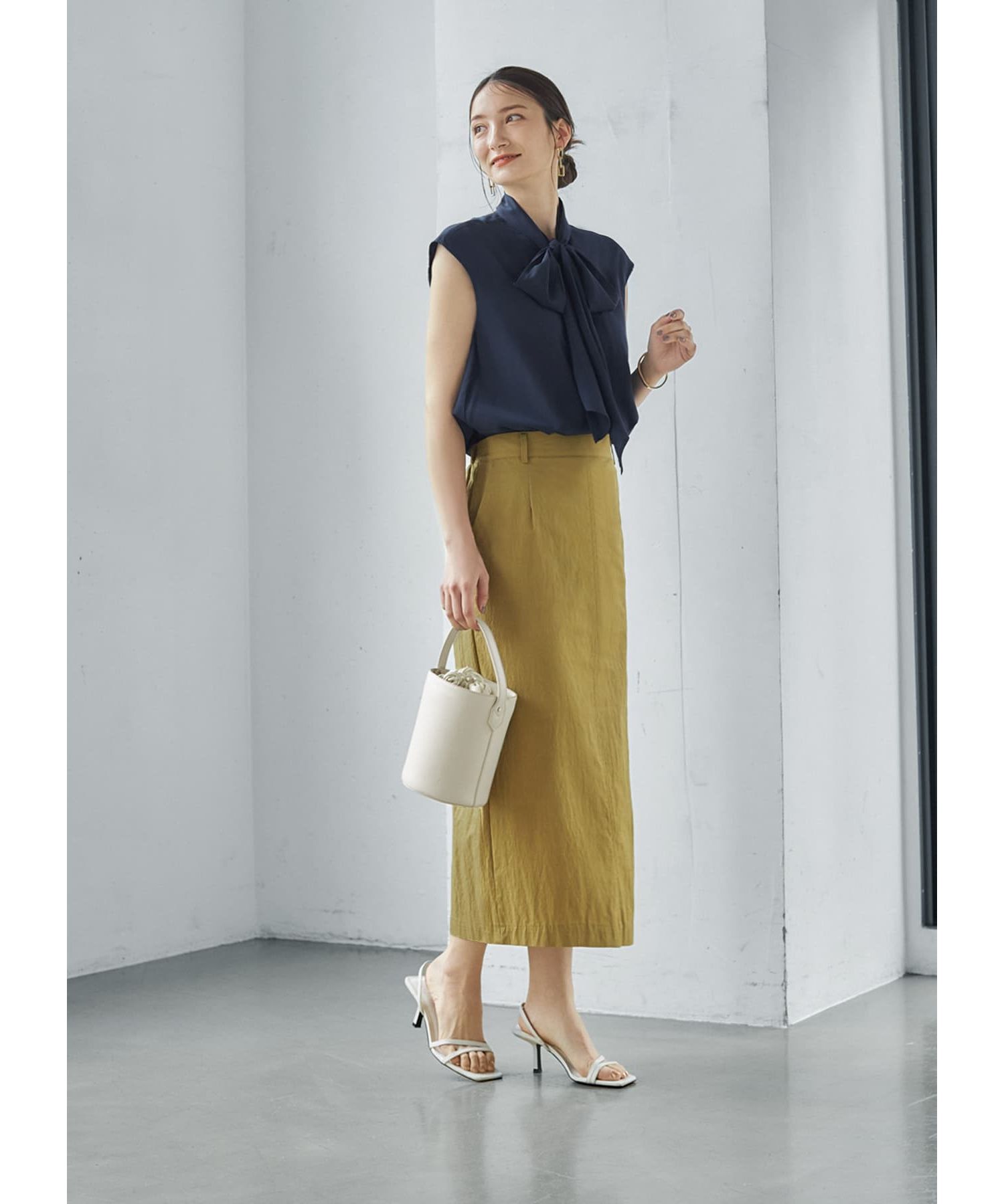 STYLE DELI「フレンチスリーブボウタイブラウス」|シャツ・ブラウス|