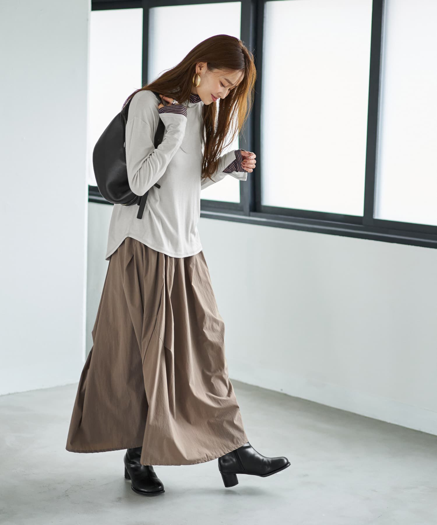 STYLE DELI「【Made in Japan】レイヤード風カットトップス」|Tシャツ・カットソー|