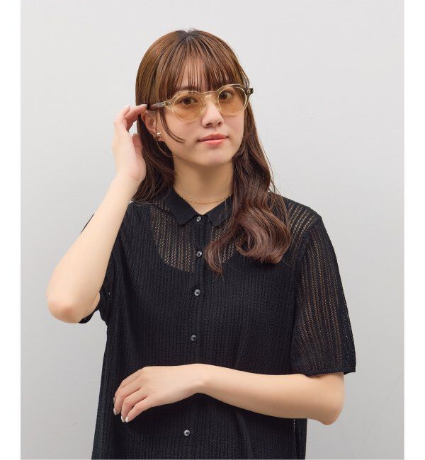  「【WEB限定】Zoff｜JOURNAL STANDARD relume ボストン型 サングラス クラウンパント 紫外線対策 UVカット」|サングラス|