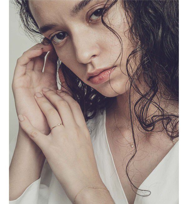 ete「K18 ダイヤモンド リング「ブライト」」|リング|