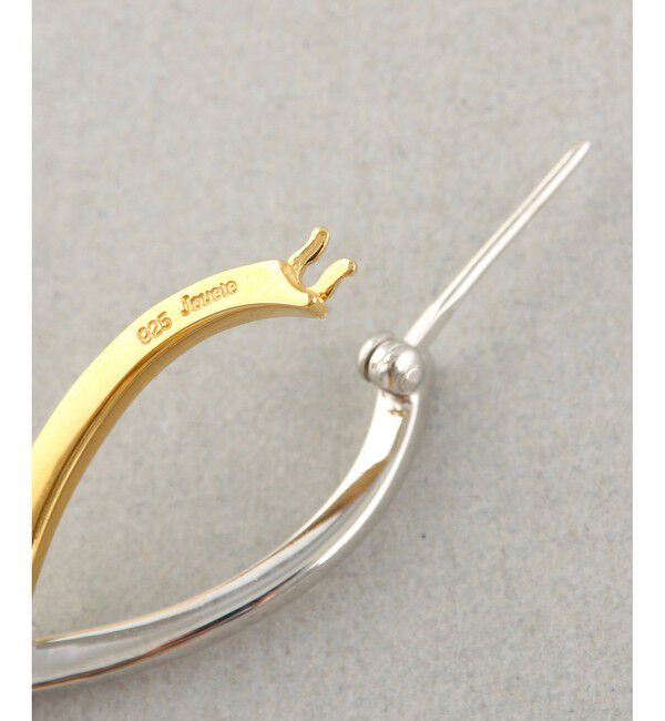 Jouete「コンビカラー サークルピアス」|ピアス|