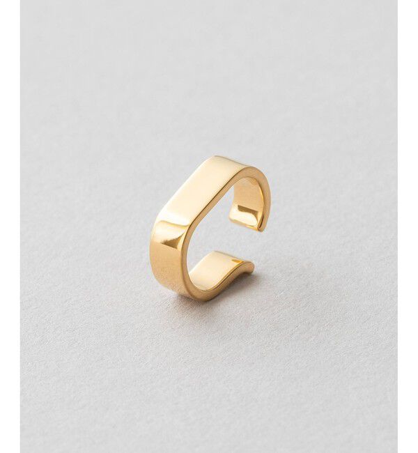 Jouete「イヤーカフス フラット」|イヤーカフ|イエローゴールド