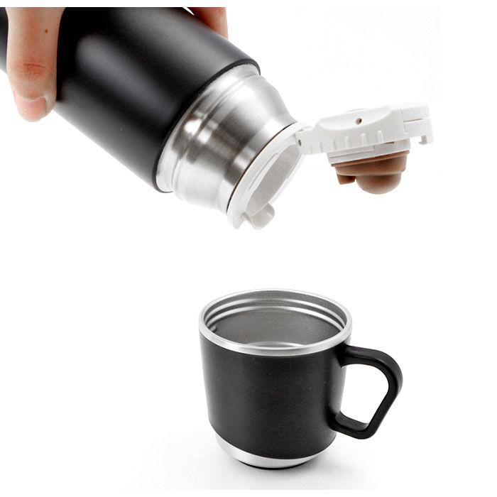 BACKYARD FAMILY「水筒 ワンタッチ かわいい 通販 保冷 保温 コップ付き 大人 500ml コップ付き水筒」|食器・キッチングッズ|