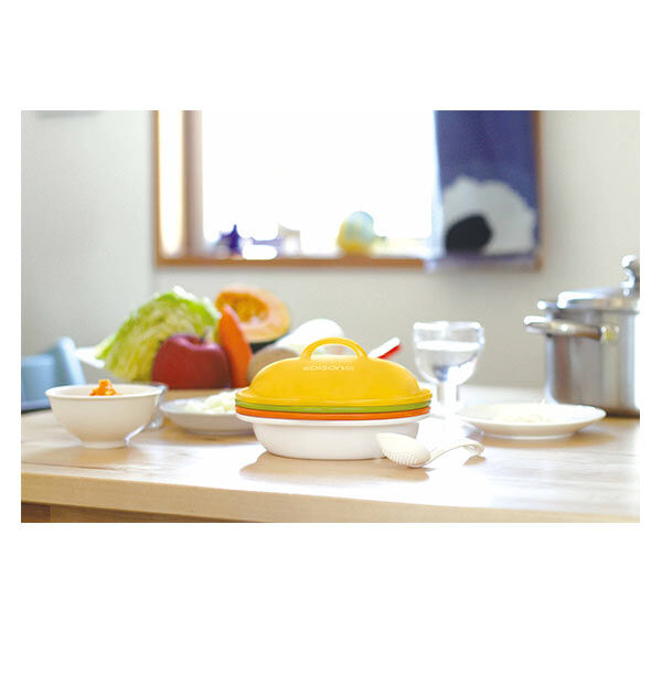 BACKYARD FAMILY「エジソンママ 離乳食 調理セット 通販 離乳食セット 食器 ママごはんつくって レンジ調理セット」|マタニティ・ママグッズ|