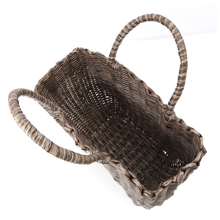 BACKYARD FAMILY「かごバッグ ビニール 通販 トート カゴバッグ ビニールバッグ レディース 浴衣 バッグ」|かごバッグ|