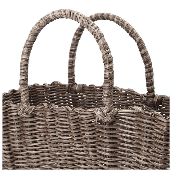 BACKYARD FAMILY「かごバッグ ビニール 通販 トート カゴバッグ ビニールバッグ レディース 浴衣 バッグ」|かごバッグ|