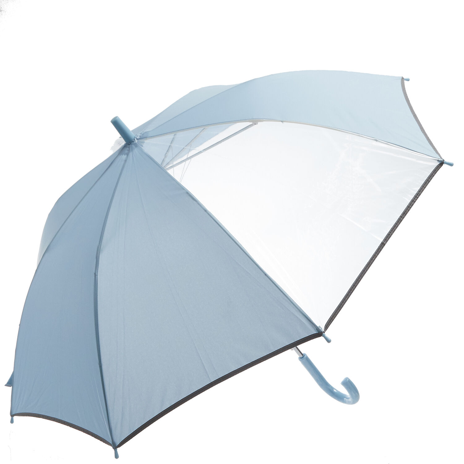 BACKYARD FAMILY「ジャンプ傘 55cm 8本骨 通販 傘 キッズ 子供用 子ども ジャンプ ワンタッチ キッズ傘」|傘|ブルー2