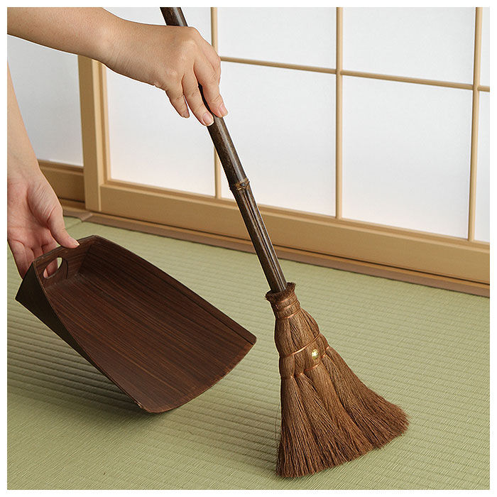 BACKYARD FAMILY「ほうき ちりとり セット おしゃれ 通販 ミニ ちょこっとお掃除セット 小さめ 箒 ホウキ 室内」|その他|