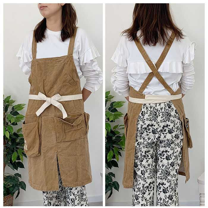 AND PACKABLE「アンドパッカブルエプロン 通販 エプロン 保育士 おしゃれ レディース メンズ ワークエプロン」|その他|