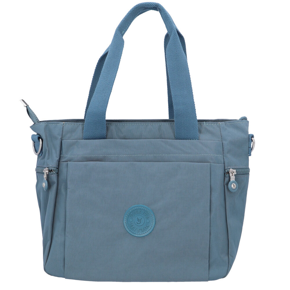 BACKYARD FAMILY「トートバッグ レディース 大きめ 通販 トートバック ナイロン 肩掛け ママバッグ マザーズバッグ」|トートバッグ|ブルー3