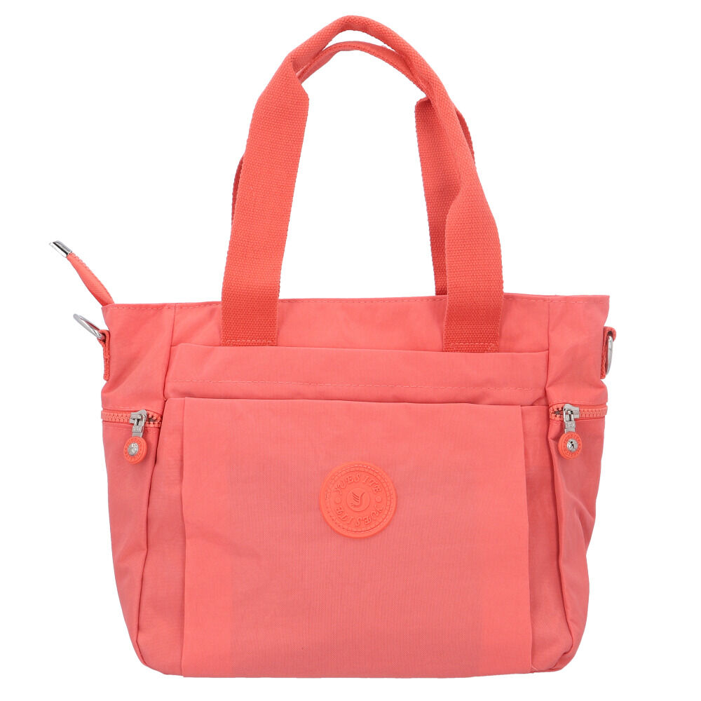 BACKYARD FAMILY「トートバッグ レディース 大きめ 通販 トートバック ナイロン 肩掛け ママバッグ マザーズバッグ」|トートバッグ|ピンク1
