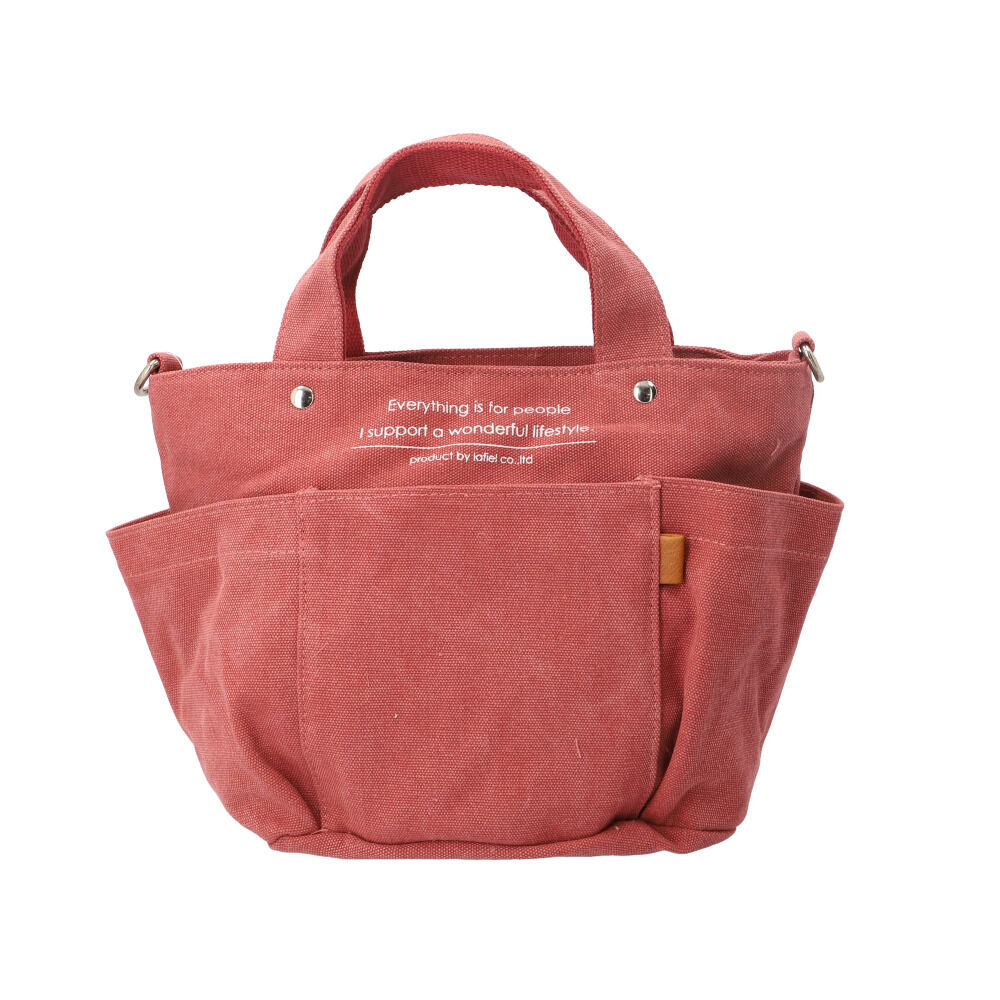 BACKYARD FAMILY「ラフィール トートバッグ Lafiel 003164900 通販 トートバック トート バッグ」|トートバッグ|レッド1