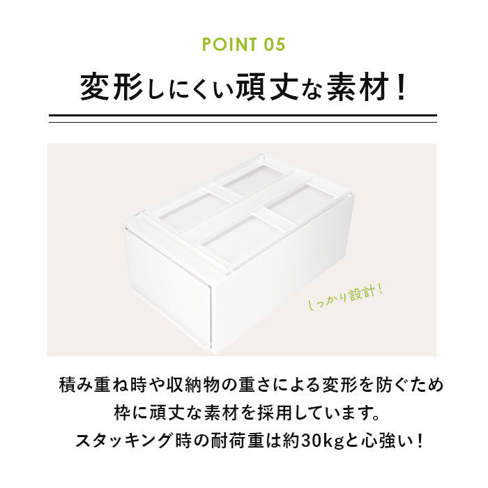 like-it「収納ケース 引き出し 通販 クローゼットシステム M 3個組 ライクイット like it 収納」|その他|