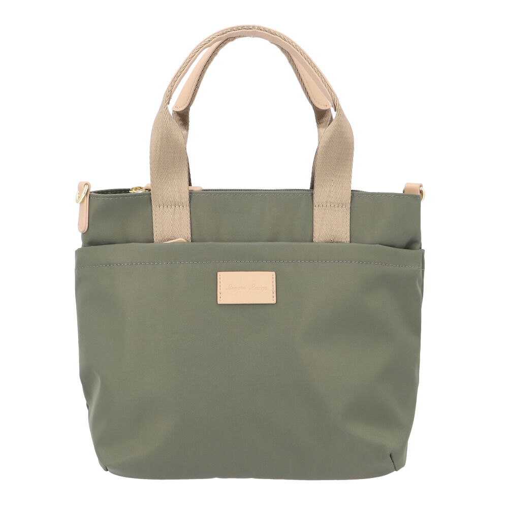 Legato Largo「レガートラルゴ トートバッグ LT-D1232 Legato Largo 通販 トートバック」|ショルダー・メッセンジャー|グリーン1