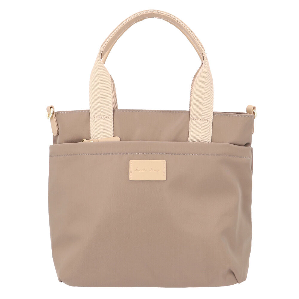 Legato Largo「レガートラルゴ トートバッグ LT-D1232 Legato Largo 通販 トートバック」|ショルダー・メッセンジャー|ベージュ1