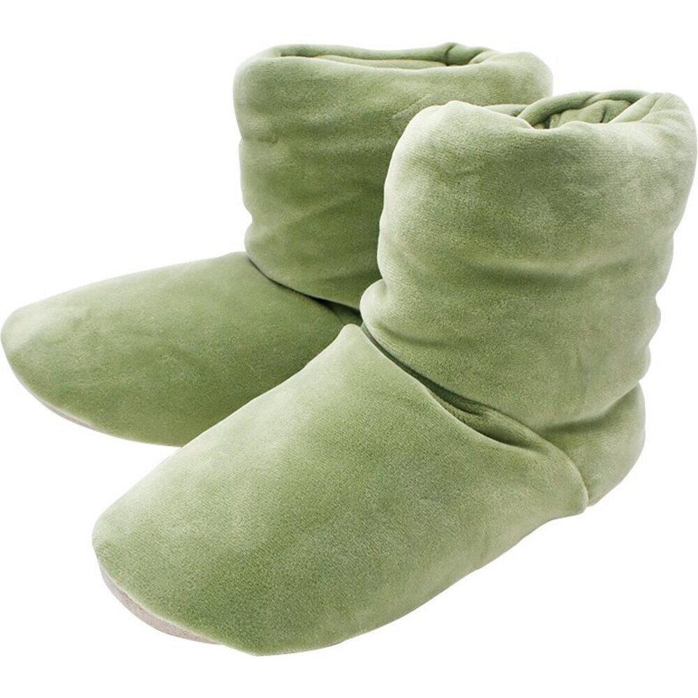 BACKYARD FAMILY「MARSH マーシュ ルームシューズ 通販 ルームブーツ あったか 室内履き マシュマロ もちもち」|ルームシューズ|グリーン1