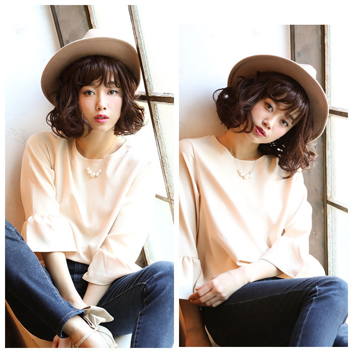 BACKYARD FAMILY「PRISILA プリシラ フルウィッグ フルウイッグ パーマ 通販 伸縮キャップ オールウィッグ」|その他|