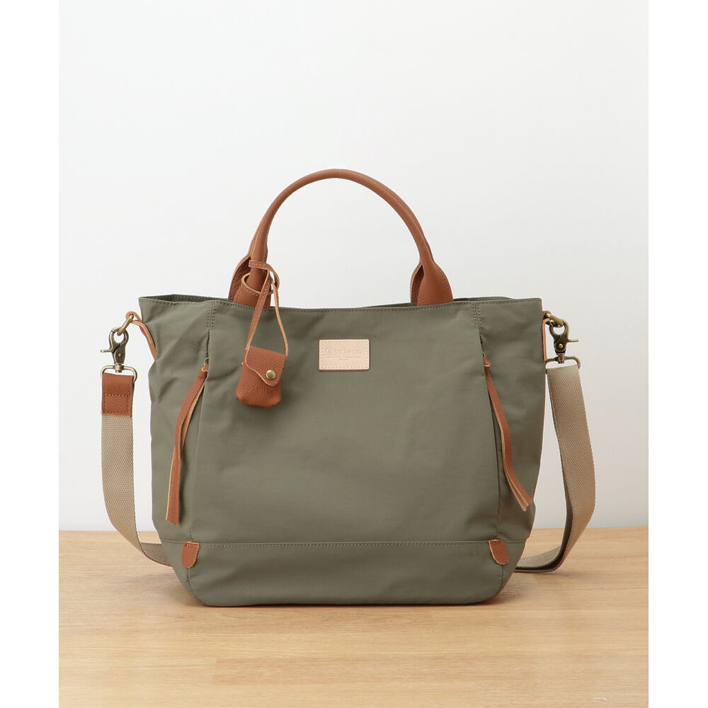 BACKYARD FAMILY「toleur トートバッグ 11718 トーラ 通販 トートバック トート バッグ 2way」|トートバッグ|グリーン1