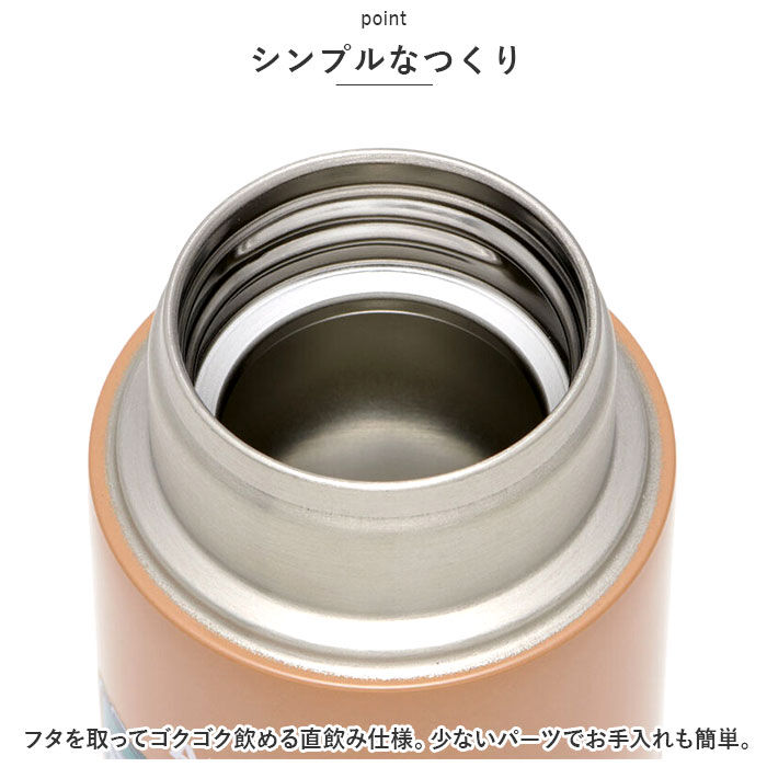 BACKYARD FAMILY「SKATER スケーター 直飲み ステンレスボトル 通販 水筒 超軽量 マグボトル 250ml」|食器・キッチングッズ|