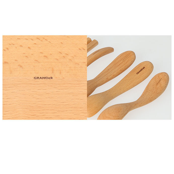 BACKYARD FAMILY「子供用食器セット 通販 GD09-SSH スプーン フォーク お食い初め 木製 木 おしゃれ 食器」|食器・キッチングッズ|