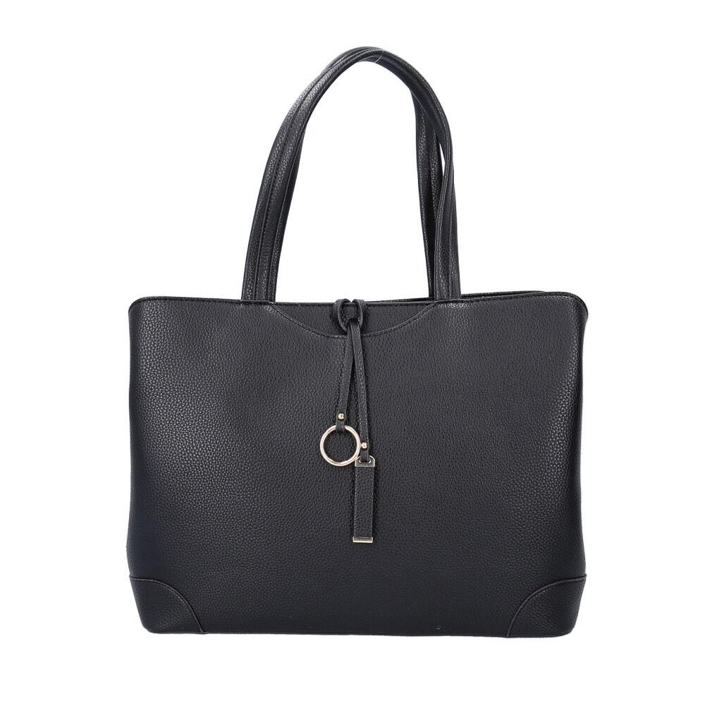 BACKYARD FAMILY「トートバッグ レディース きれいめ a4 通販 トートバック トート バッグ 通勤 ビジネス」|トートバッグ|ブラック1