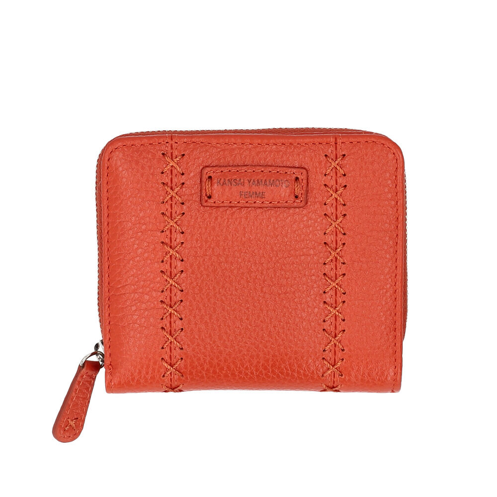 BACKYARD FAMILY「kansai yamamoto 財布 通販 二つ折り財布 折財布 さいふ サイフ メンズ」|財布|オレンジ1