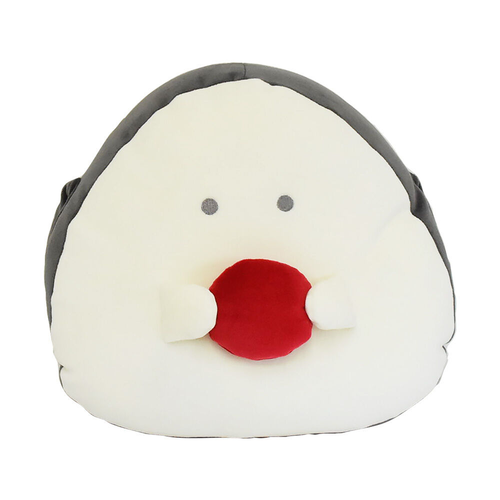 BACKYARD FAMILY「ぎゅっとおにぎりさん クッション 通販 ぎゅっと おにぎりさん リラックスクッション」|その他|ホワイト3