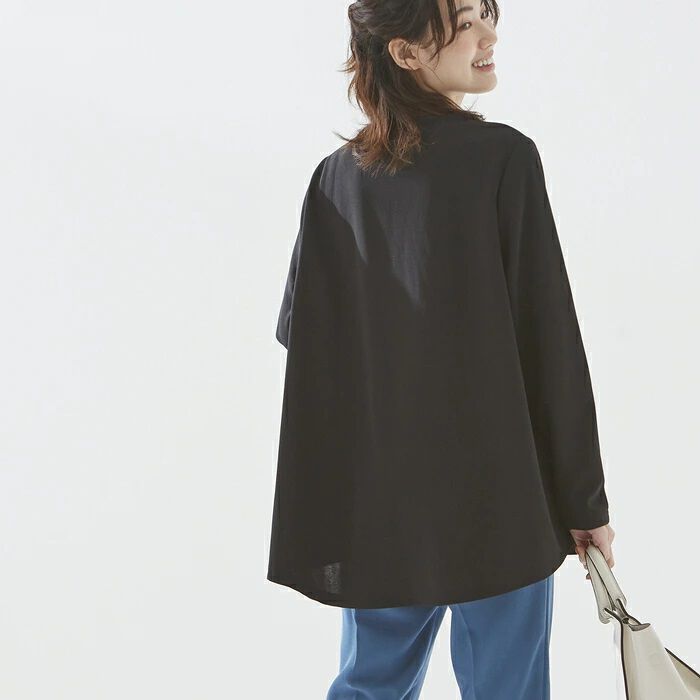 BACKYARD FAMILY「レディース トップス 長袖 きれいめ 通販 カットソー プルオーバー 秋 冬 秋冬 おしゃれ」|Tシャツ・カットソー|