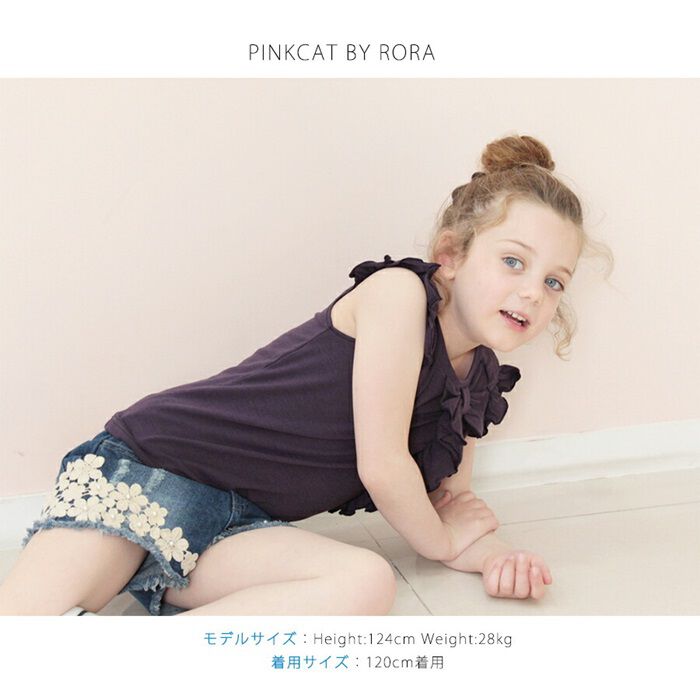 BACKYARD FAMILY「ショートパンツ キッズ 女の子 通販 デニムパンツ 10002752 デニムショートパンツ」|その他|