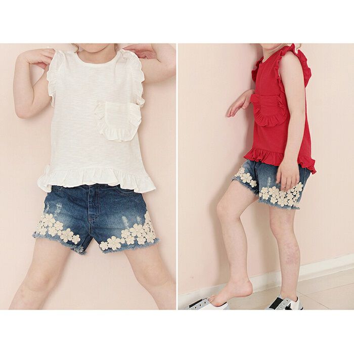 BACKYARD FAMILY「ショートパンツ キッズ 女の子 通販 デニムパンツ 10002752 デニムショートパンツ」|その他|