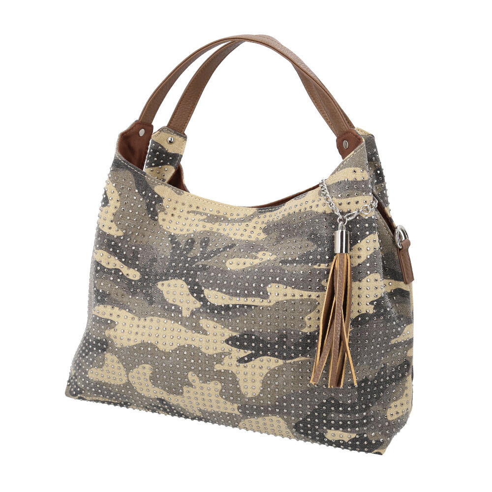 BACKYARD FAMILY「トートバッグ レディース 通販 手提げバッグ ショルダーバッグ 2WAY 肩掛け タッセルチャーム」|トートバッグ|グリーン1