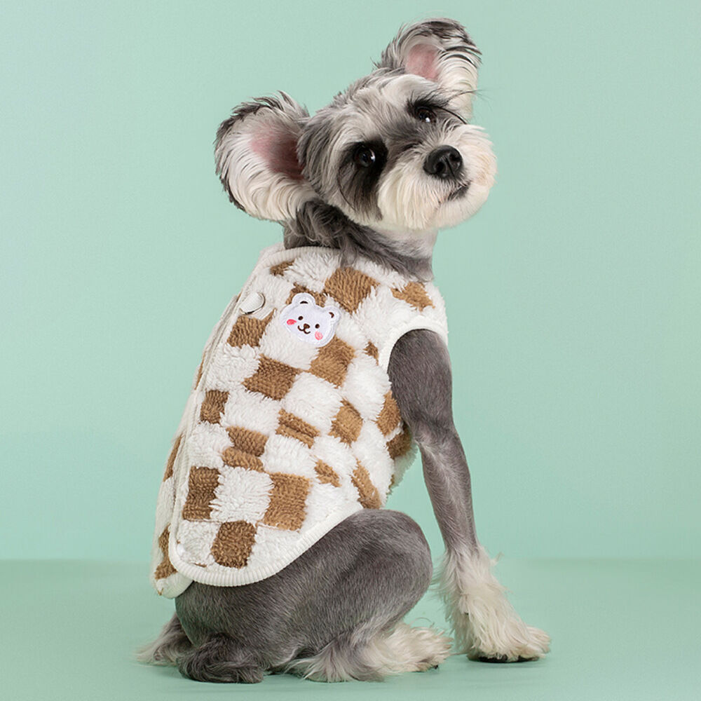 BACKYARD FAMILY「ペット ドッグウェア ハーネス 通販 犬服 犬の服 防寒着 ハーネスウェア ベスト 部屋着」|その他|ブラウン1