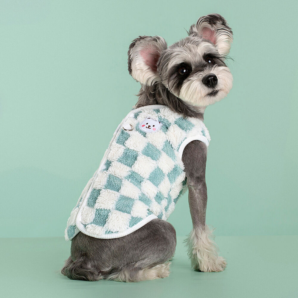 BACKYARD FAMILY「ペット ドッグウェア ハーネス 通販 犬服 犬の服 防寒着 ハーネスウェア ベスト 部屋着」|その他|ブルー2