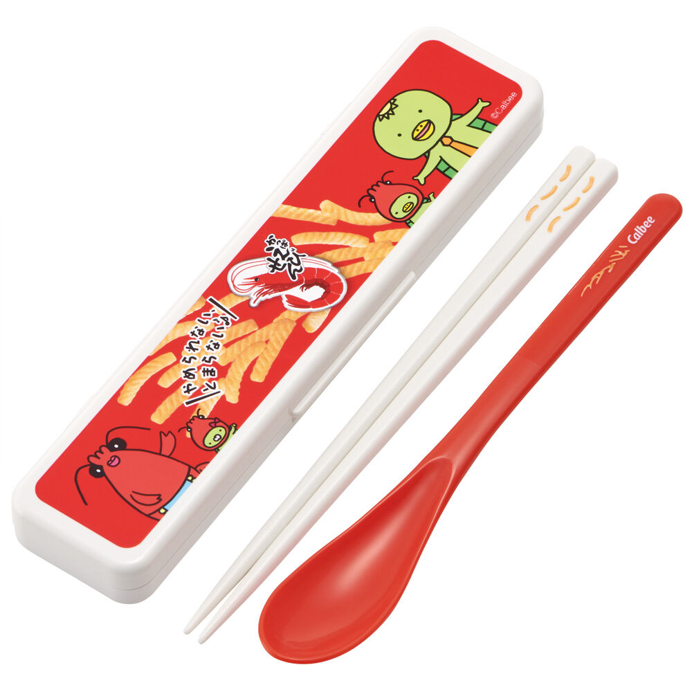 BACKYARD FAMILY「コンビセット スケーター 通販 CCS3SA Skater 箸 スプーン セット」|食器・キッチングッズ|レッド1