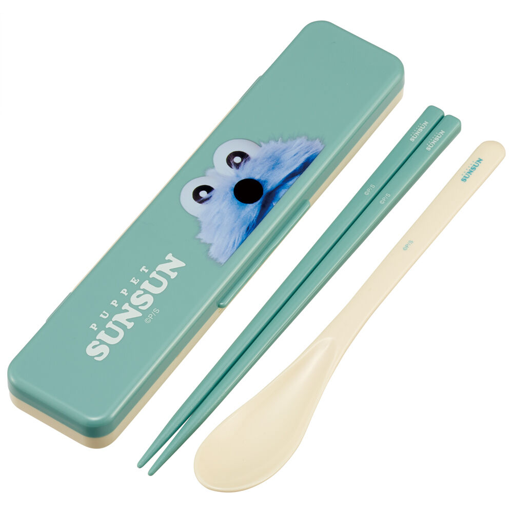 BACKYARD FAMILY「コンビセット スケーター 通販 CCS3SA Skater 箸 スプーン セット」|食器・キッチングッズ|グリーン1