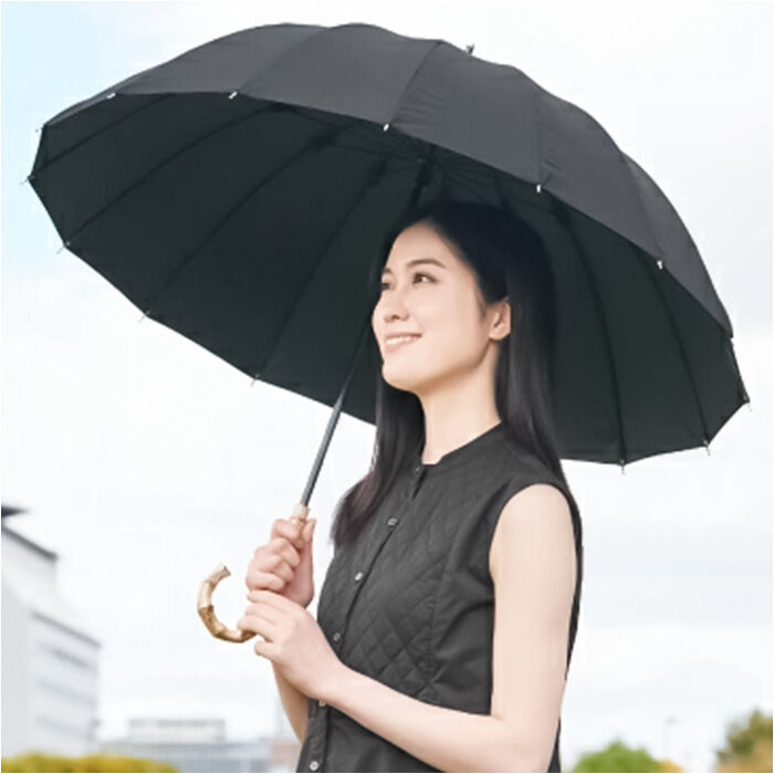 BACKYARD FAMILY「長傘 晴雨兼用 通販 pink trick ピンクトリック 日傘 16本骨傘 大きめ 丈夫」|傘|