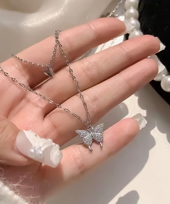 BACKYARD FAMILY「ネックレス レディース シンプル 通販 ペンダント 首飾り ジュエリー アクセサリー 二重 ダブル」|その他|