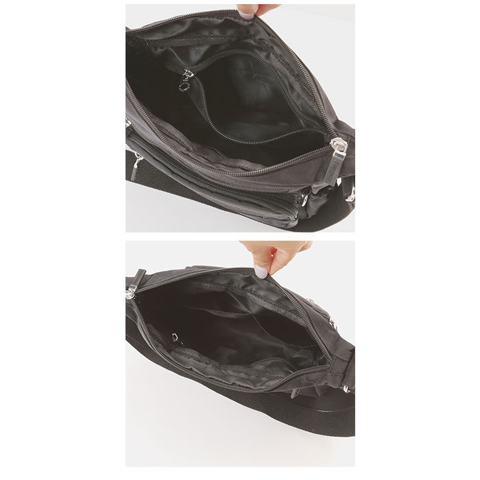 BACKYARD FAMILY「ショルダーバッグ レディース 通販 おしゃれ ナイロン 生地 斜めがけ 軽量 シンプル 無地」|ショルダー・メッセンジャー|