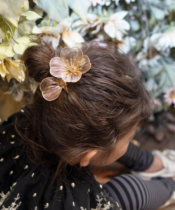 BACKYARD FAMILY「Rora ヘアクリップ キッズ 通販 グラシア ヘアークリップ 髪どめ 髪留め ヘアアクセサリー」|その他|