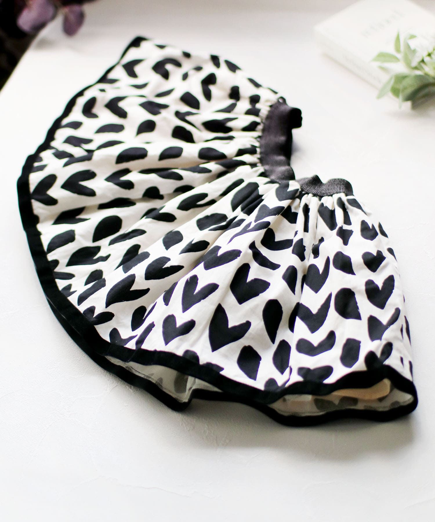 BACKYARD FAMILY「Rora 子供服 スカート 通販 アゲハ ハート柄スカート フレアスカート チュールスカート」|その他|