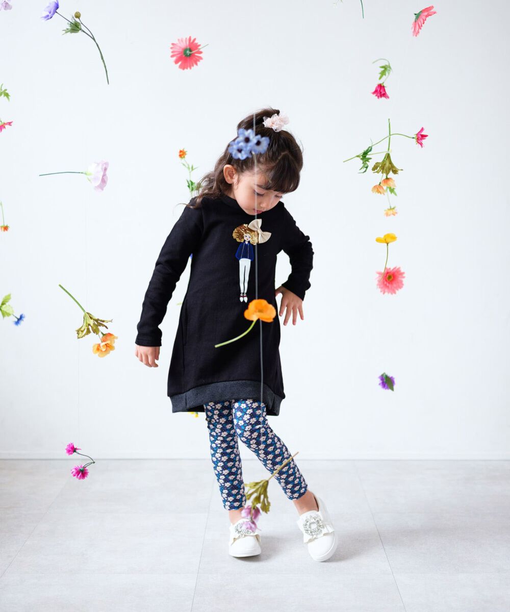 BACKYARD FAMILY「Rora 子供服 レギンス 通販 ルピナ スパッツ パンツ ズボン 小花柄 女の子 女子 子供」|その他|