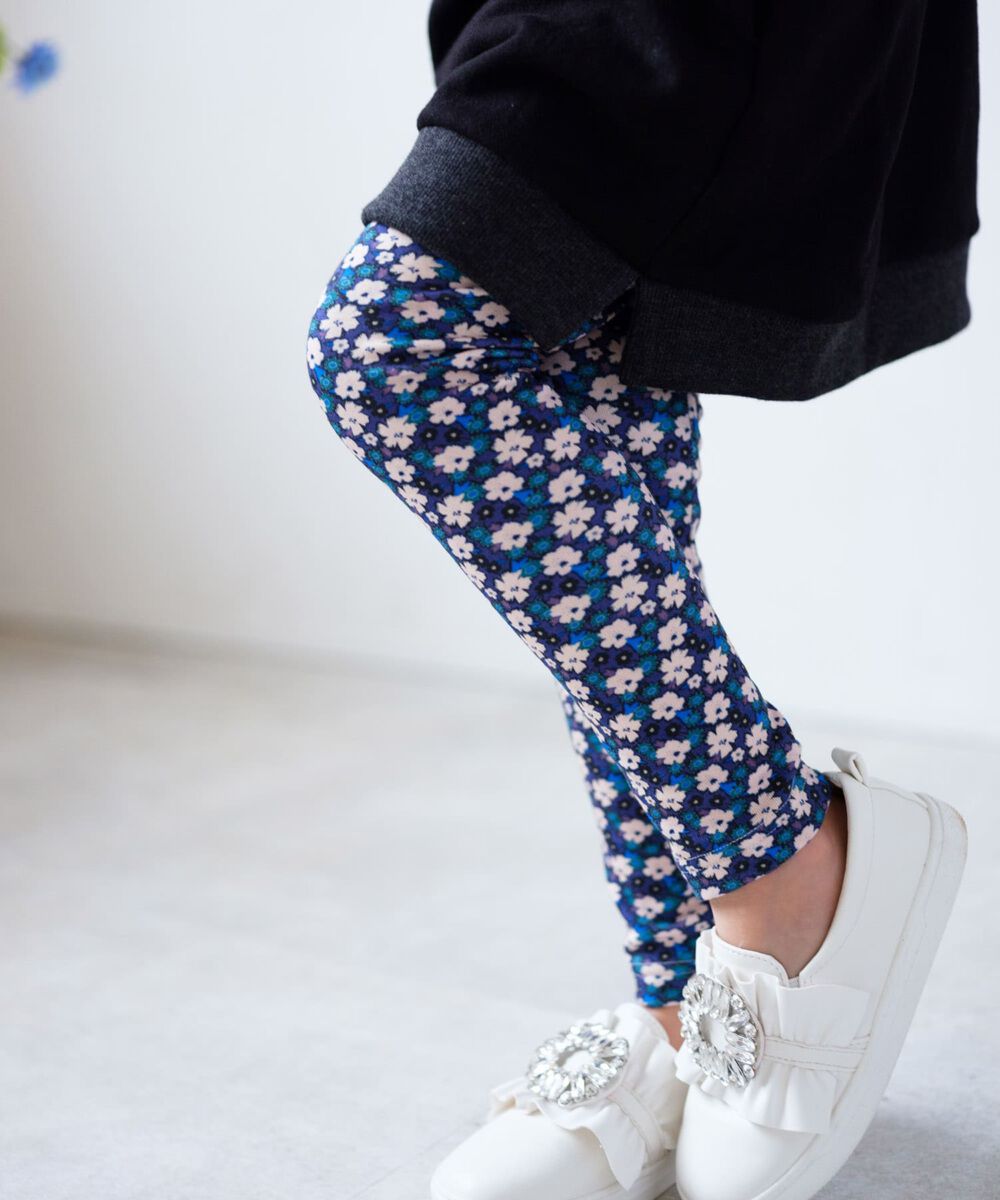 BACKYARD FAMILY「Rora 子供服 レギンス 通販 ルピナ スパッツ パンツ ズボン 小花柄 女の子 女子 子供」|その他|