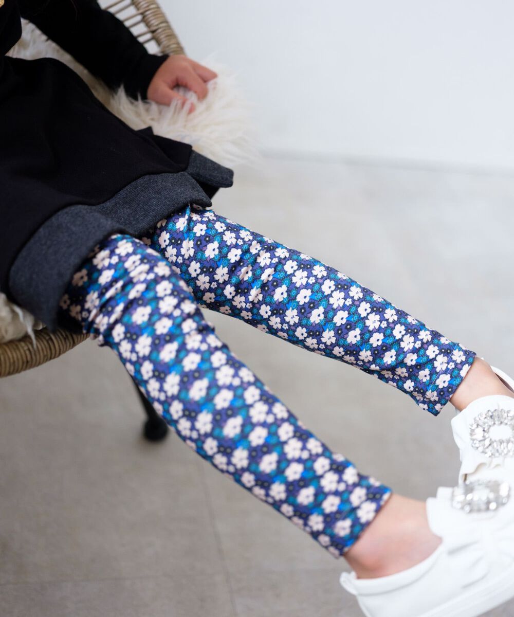 BACKYARD FAMILY「Rora 子供服 レギンス 通販 ルピナ スパッツ パンツ ズボン 小花柄 女の子 女子 子供」|その他|