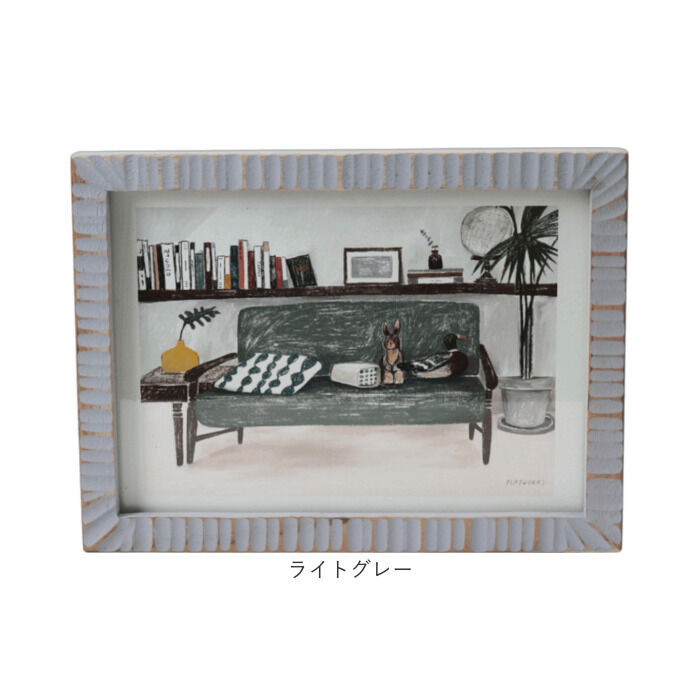 BACKYARD FAMILY「フォトフレーム 2L おしゃれ 通販 写真立て フォトスタンド 写真たて 2l サイズ 木製 額」|その他|