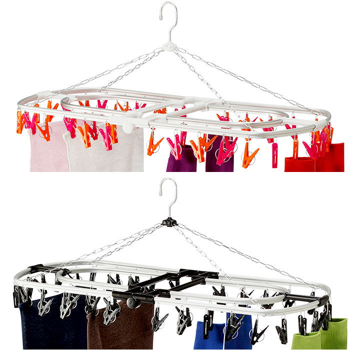 BACKYARD FAMILY「KOGURE ピンチハンガー 通販 アルミ 角ハンガー 44ピンチ 洗濯ピンチハンガー」|その他|