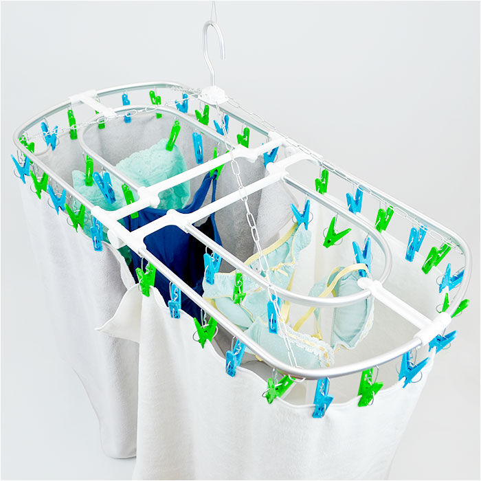 BACKYARD FAMILY「KOGURE ピンチハンガー 通販 アルミ 角ハンガー 44ピンチ 洗濯ピンチハンガー」|その他|