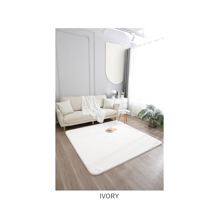 BACKYARD FAMILY「ラビットファー カーペット 通販 ラグ ラビットファーカーペット ラグマット ラグカーペット」|その他|