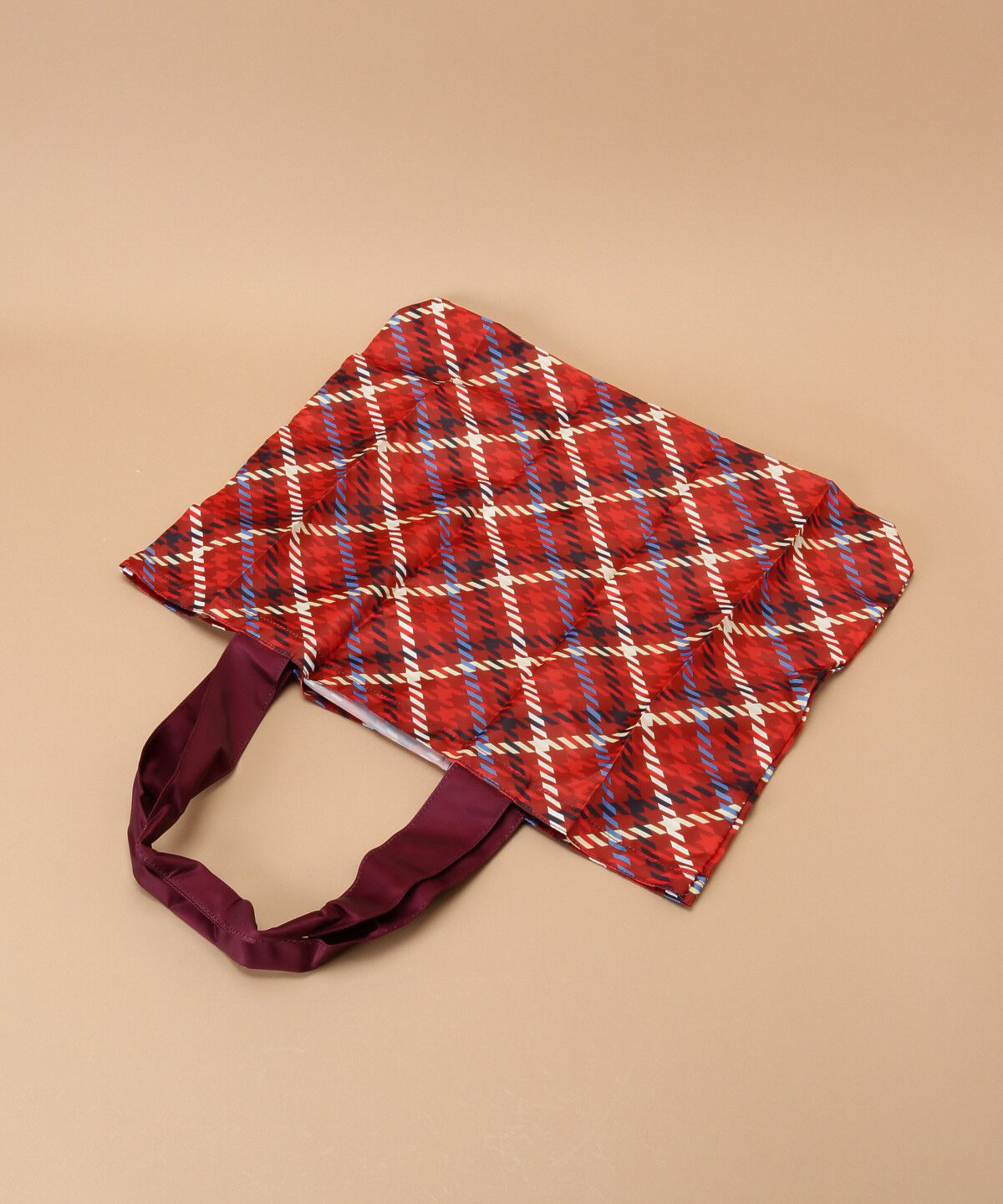 Samantha Thavasa「チェック柄エコバッグ 大サイズ」|その他|