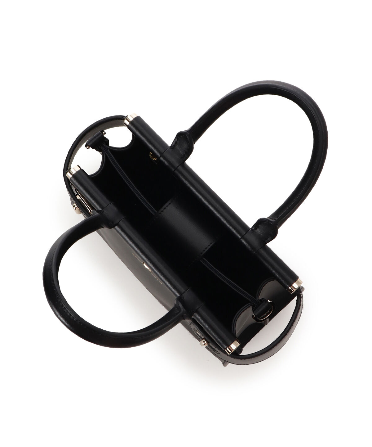 Samantha Thavasa「ゴールド金具スプリットレザーハンドバッグ」|ハンドバッグ|