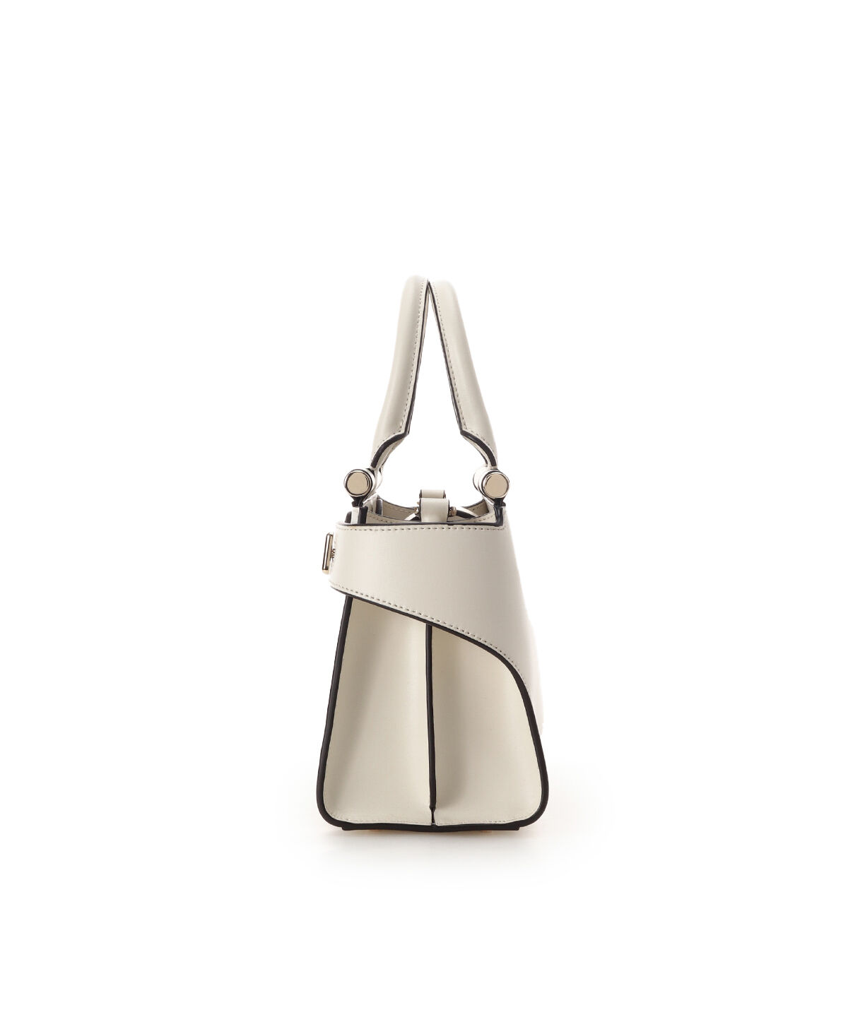 Samantha Thavasa「ゴールド金具スプリットレザーハンドバッグ」|ハンドバッグ|